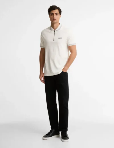 Barbour International Owts Polo Shirt | Whisper White
