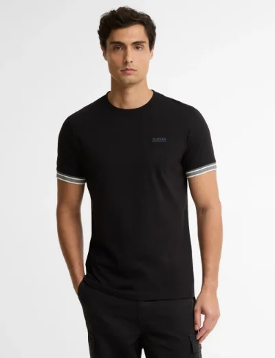 Barbour International Newport Tippped T-Shirt | Black