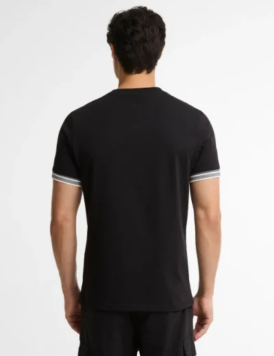 Barbour International Newport Tippped T-Shirt | Black