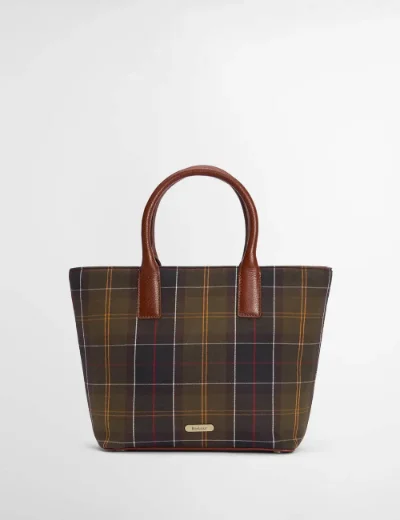 Barbour Womens Birch Tartan Tote Bag / Classic