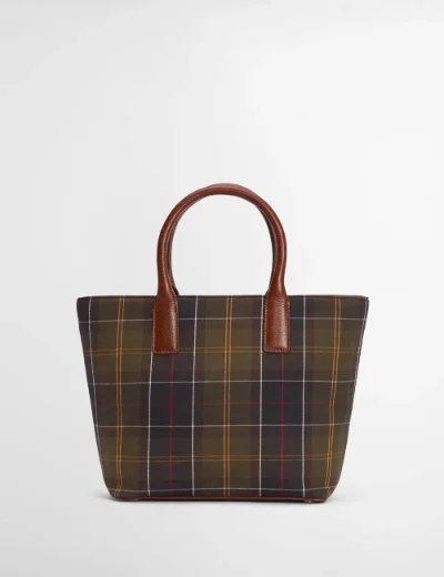 Barbour Womens Birch Tartan Tote Bag / Classic