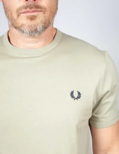 Picture of Fred Perry Ringer T-Shirt | Seagrass