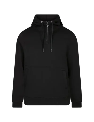 LUKE Callow Quarter Zip Hoodie | Black
