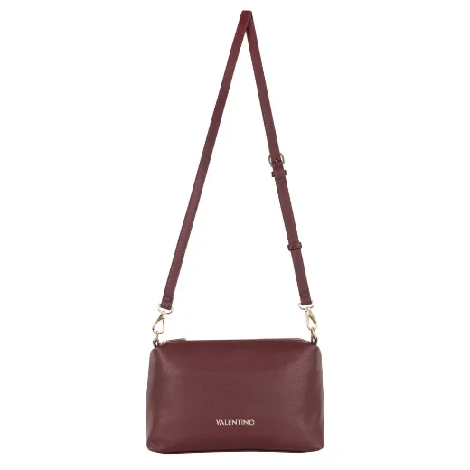 Valentino Barn Ziptop Shoulder Bag | Bordeaux