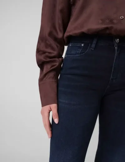 Guess Womens Sexy Flare Denim Jean | Dark Blue