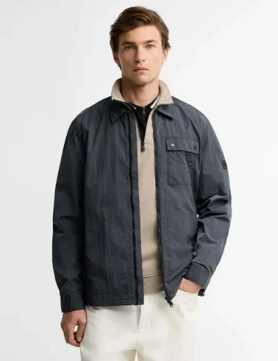 Picture of Barbour International Inline Overshirt | Asphalt