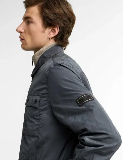 Picture of Barbour International Inline Overshirt | Asphalt