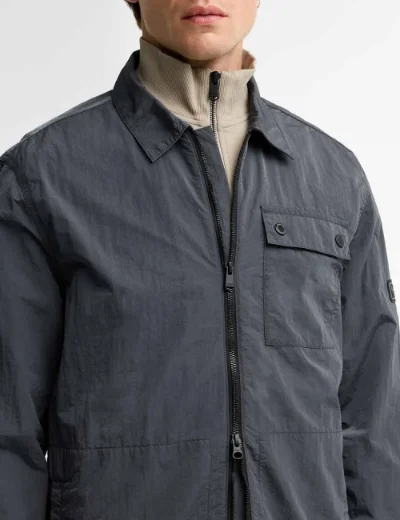 Picture of Barbour International Inline Overshirt | Asphalt