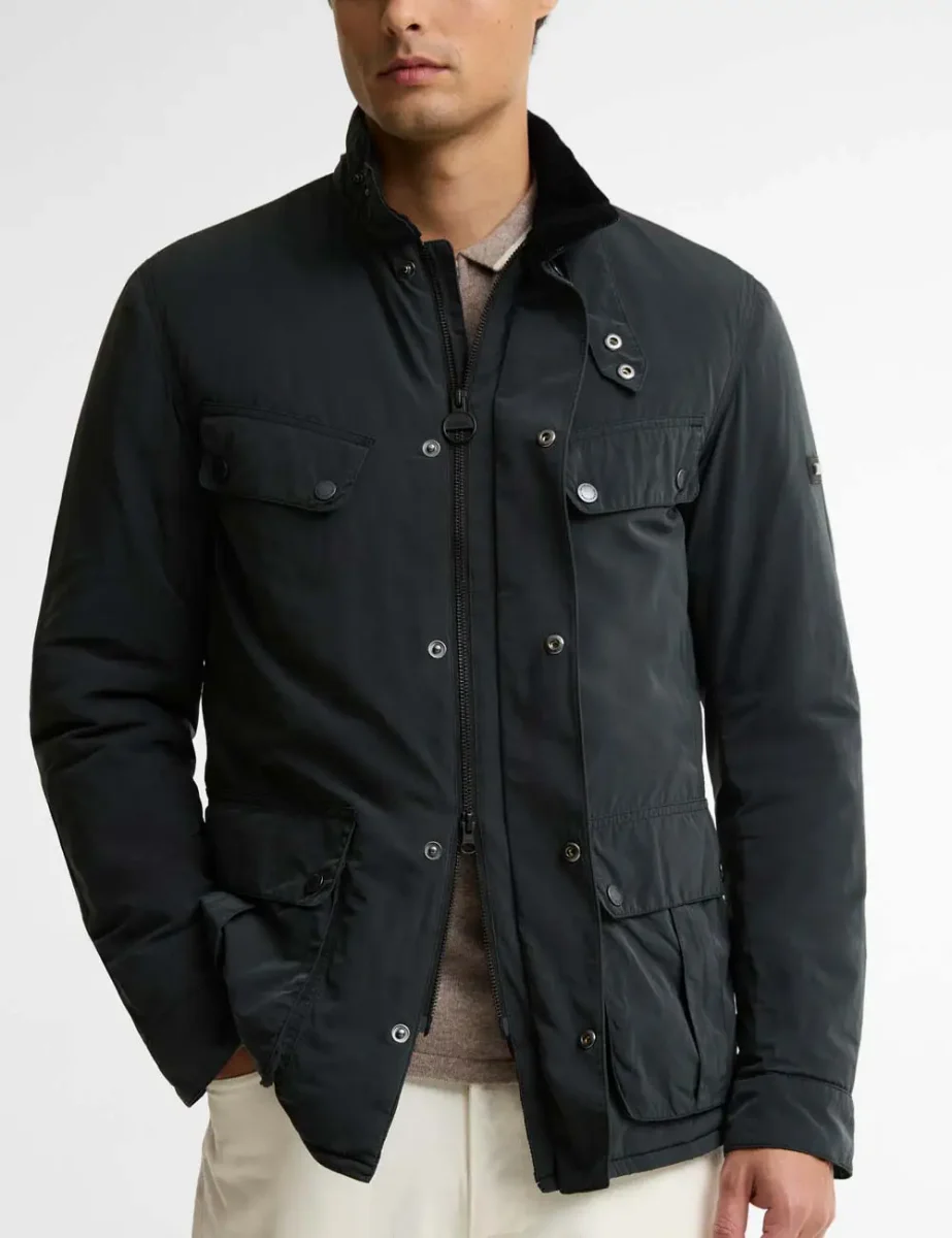 Barbour International 90th Anniversary Duke Casual Jacket | Black