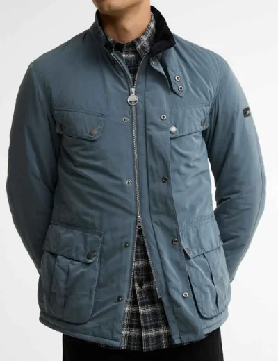 Picture of Barbour International 90th Anniversary Duke Casual Jacket | Dark Slate