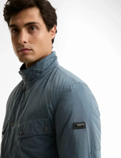Picture of Barbour International 90th Anniversary Duke Casual Jacket | Dark Slate