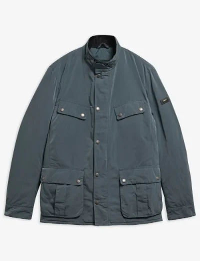 Picture of Barbour International 90th Anniversary Duke Casual Jacket | Dark Slate