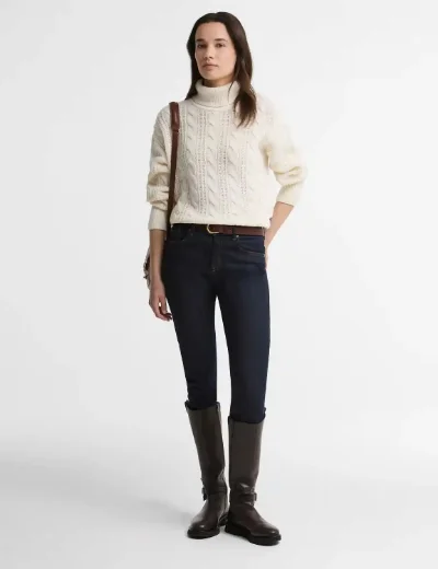 Barbour Womens Agatha Knit | Ecru