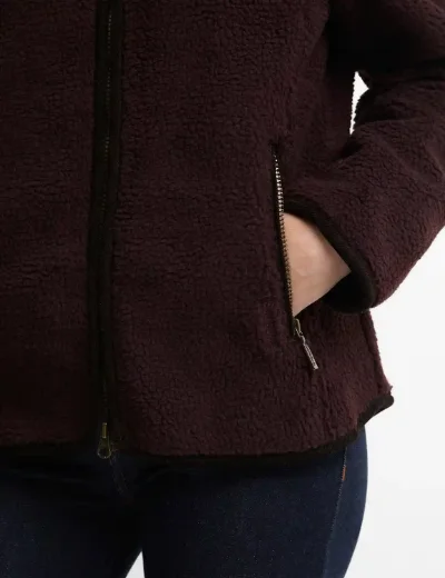 Barbour Womens Lavenham Fleece | Fig