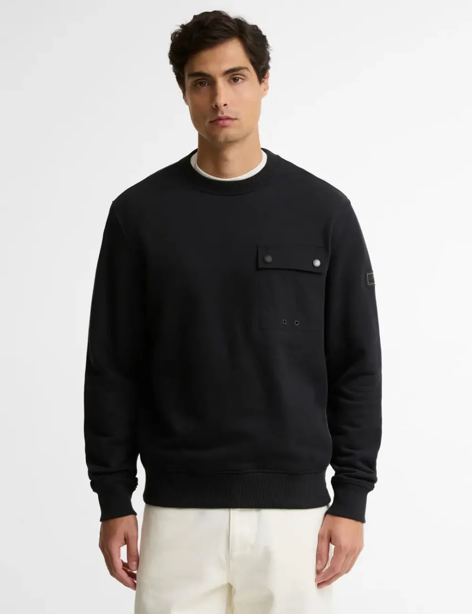 Barbour International Inline Sweatshirt | Black