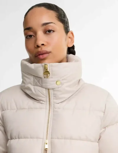 Barbour International Cyrus Puffer Jacket | Moonbeam