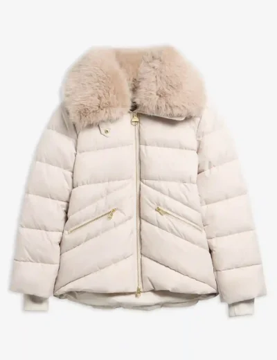 Barbour International Cyrus Puffer Jacket | Moonbeam