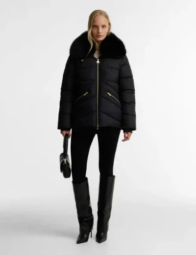 Barbour International Cyrus Puffer Jacket | Black