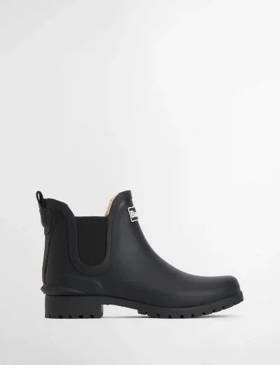 Barbour Women's Kirkton Ankle Wellingtons | Black