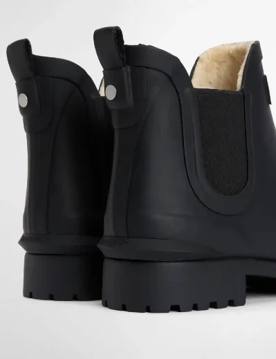 Barbour Women's Kirkton Ankle Wellingtons | Black