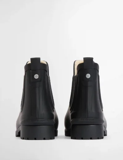 Barbour Women's Kirkton Ankle Wellingtons | Black