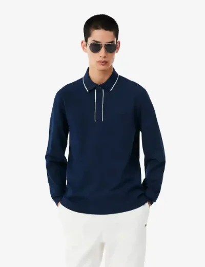 Lacoste Long Sleeve Polo | Blue Marine