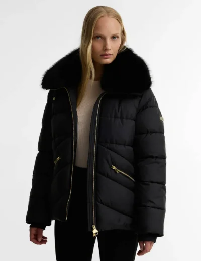 Barbour International Cyrus Puffer Jacket | Black