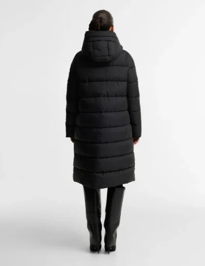 Barbour Intl Longline Brantley Puffer Jacket | Black