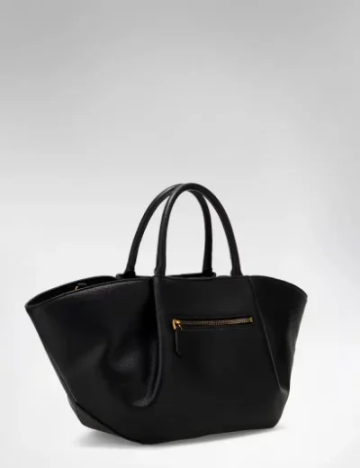 Guess Womens Allegra Faux Leather Handbag | Black