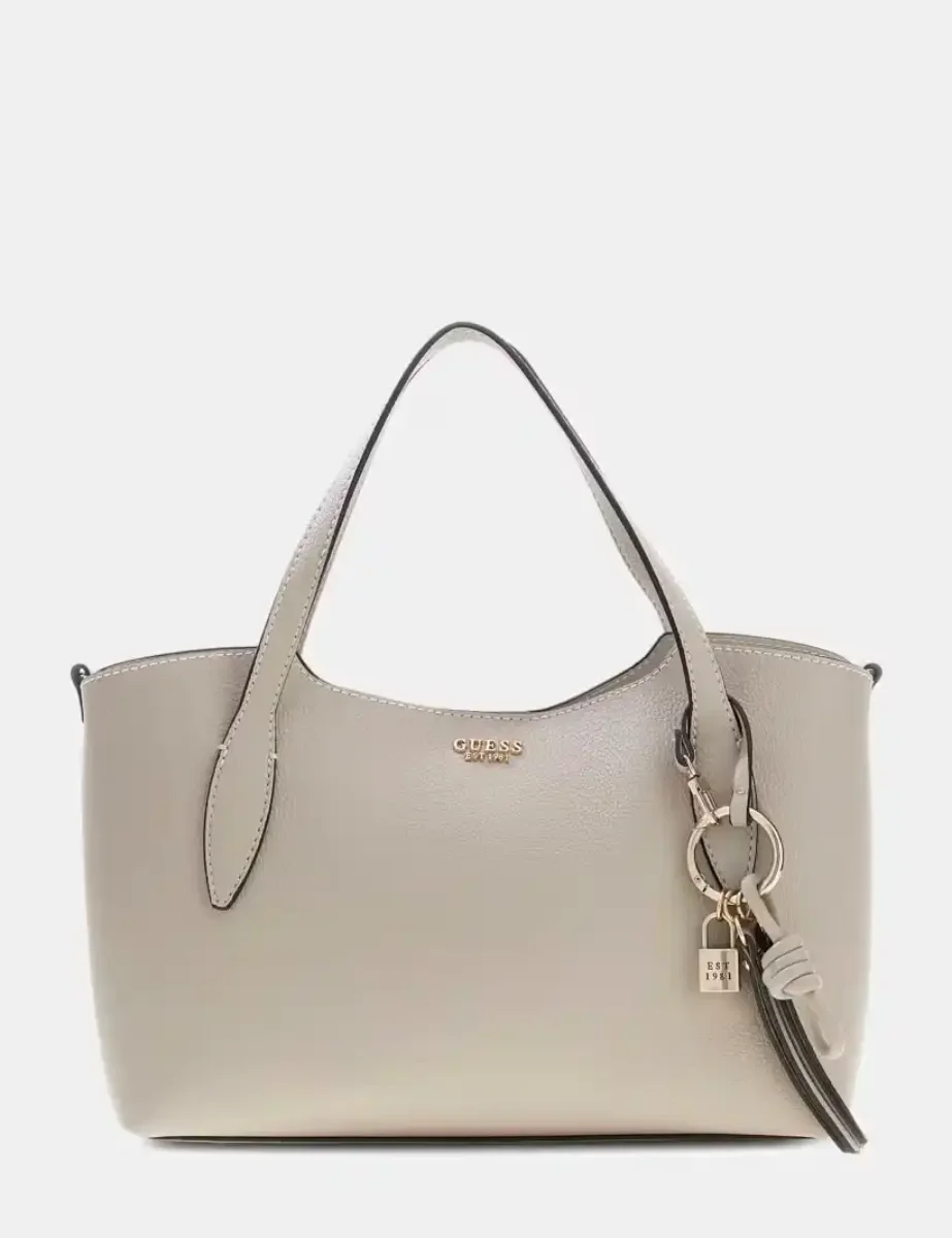 Guess Women's Melody Satchel Bag | Light Taupe