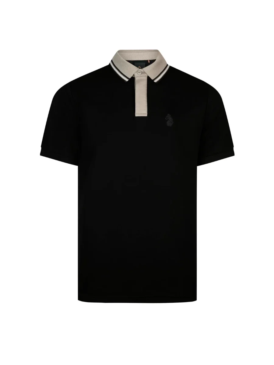 LUKE 1977 Leo Polo Shirt| Black/Hardnut