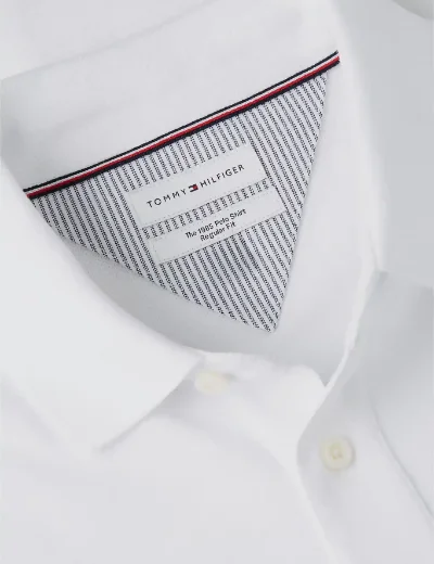 Tommy Hilfiger 1985 Regular Long Sleeve Polo | White