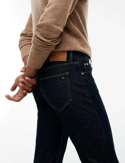 Tommy Hilfiger Denton Slim Straight Jeans | Indigo