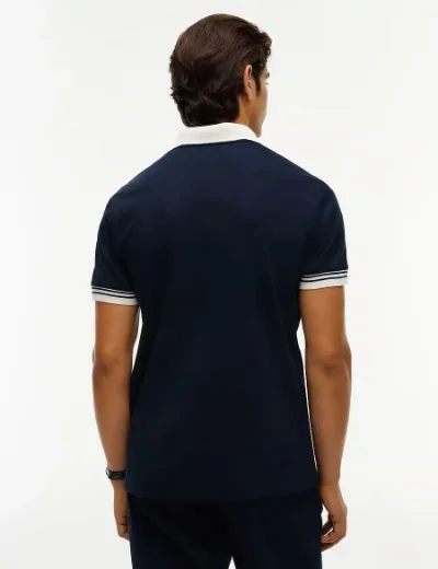 Tommy Hilfiger Interlock Placket Detail Regular Fit Polo | Navy