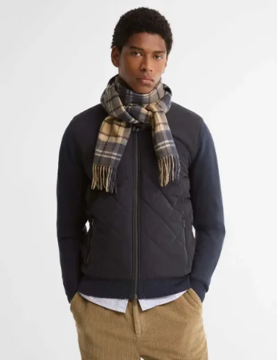 Barbour Cashmere Scarf | Birchwood Tartan Dress