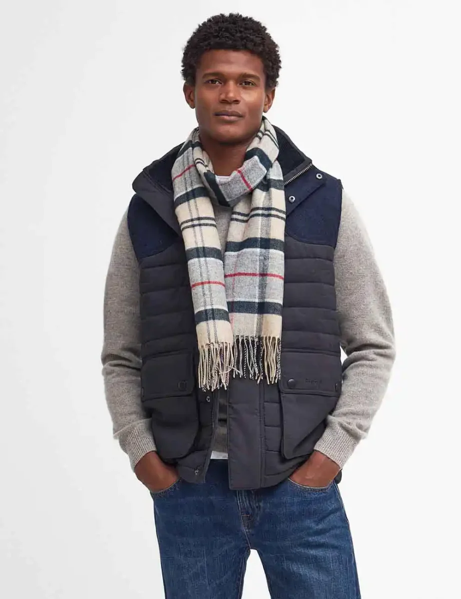Barbour Yaxley Scarf | Dress Tartan