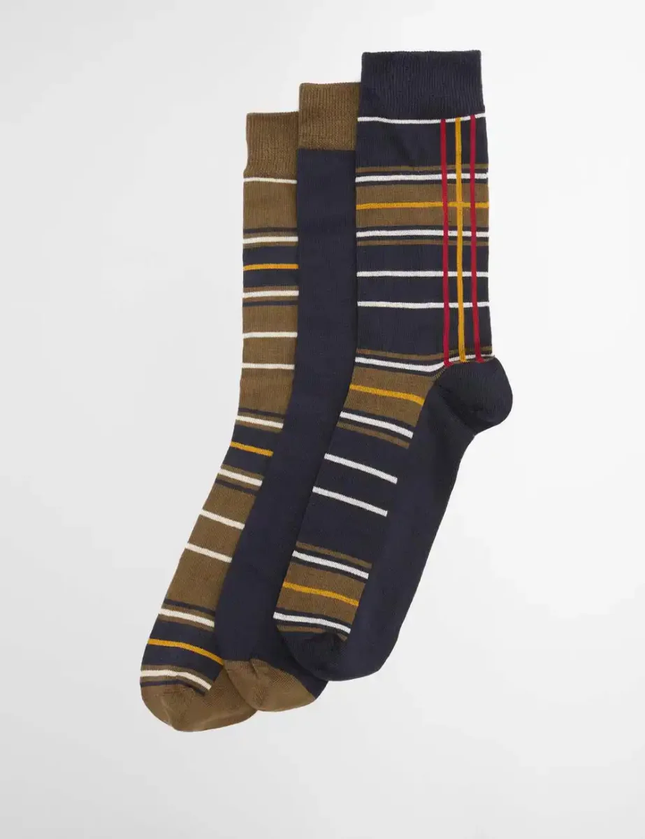 Barbour Tartan Sock Gift Set | Classic tartan