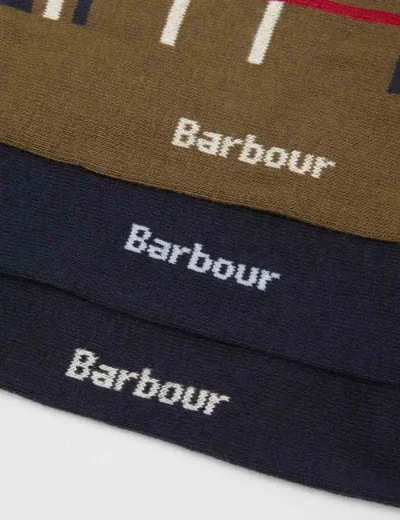Barbour Tartan Sock Gift Set | Classic tartan