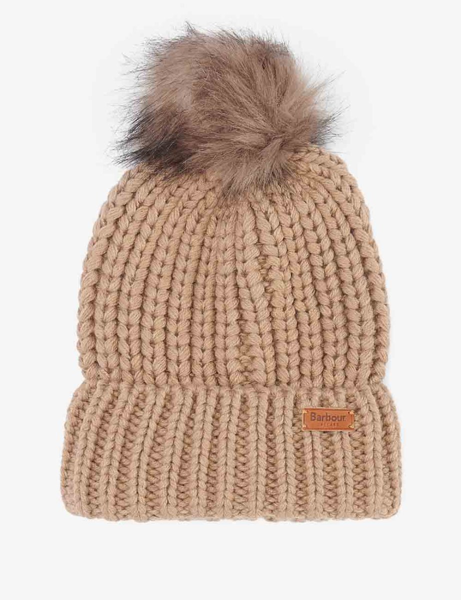 Barbour Womens Saltburn Beanie | Mink