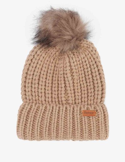 Barbour Womens Saltburn Beanie | Mink