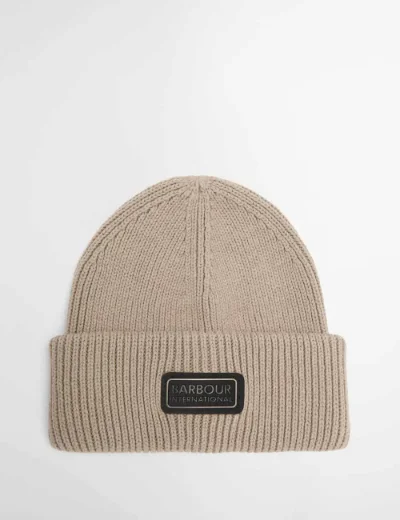 Picture of Barbour International Craywell Beanie | Concrete