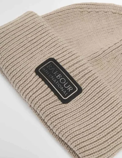 Picture of Barbour International Craywell Beanie | Concrete