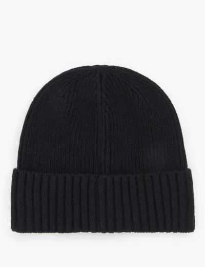 Picture of Barbour International Mens Chester Beanie | Black