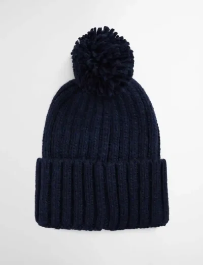 Barbour Mens Kelson Beanie | Navy