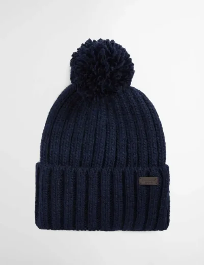 Barbour Mens Kelson Beanie | Navy