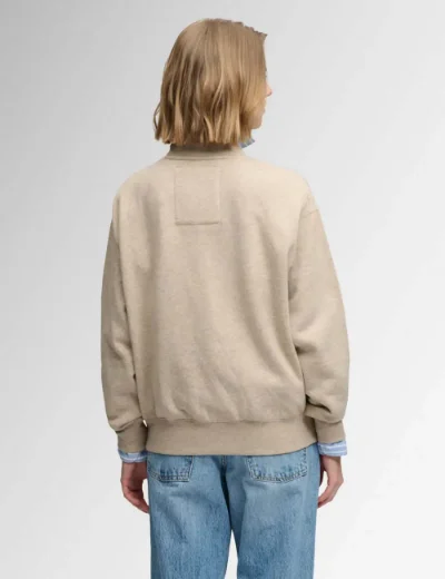 Picture of Superdry Country Club Crew Neck | Oatmilk Beige Marl