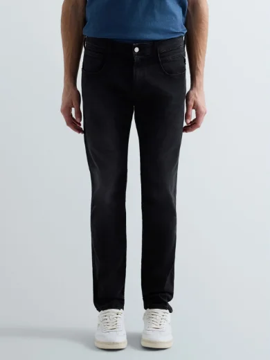 Replay Mens Anbass Slim-Fit Jean | Dark Grey