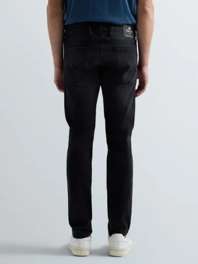 Replay Mens Anbass Slim-Fit Jean | Dark Grey