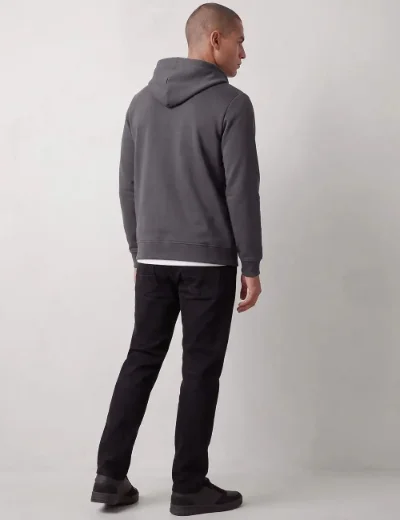 LUKE Makati Zip Through Hoodie | Charcoal