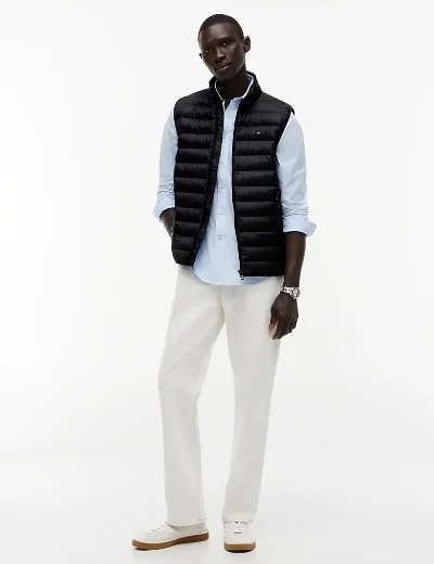 Picture of Tommy Hilfiger Men's Packable Quilted Gilet | Black
